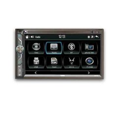 DS18 6.9″ Touchscreen Double-Din Car Head Unit Bluetooth USB Android Mirror Link