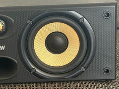 B & W Bowers & Wilkins CC6 Center Channel Speaker Black CC 6 incl owner’s manual