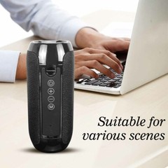 Mini Super-Portable Bluetooth Speaker Enhanced Bass Microphone, Red, Black ,Blue