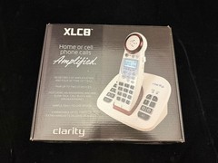 Clarity XLC8 Cordless Phone Answering Machine 50 Decibels Amplified w/ Bluetooth