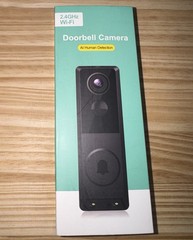 Smart Wi-Fi Video Doorbell Camera Wireless Battery Powered 2.4GHz Only Open Box