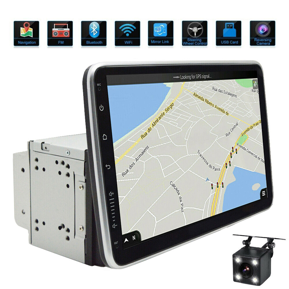 10.1″ ANDROID 10 4CORE DOUBLE 2 DIN TABLET CAR STEREO RADIO Navigation CAMERA US