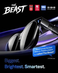 VITURE Beast XR/AR Glasses 174″ 1200p 58° FOV 3DoF Dynamic Dimming-Regular Size