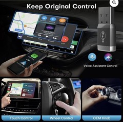 Wireless CarPlay Adapter iPhone & Android