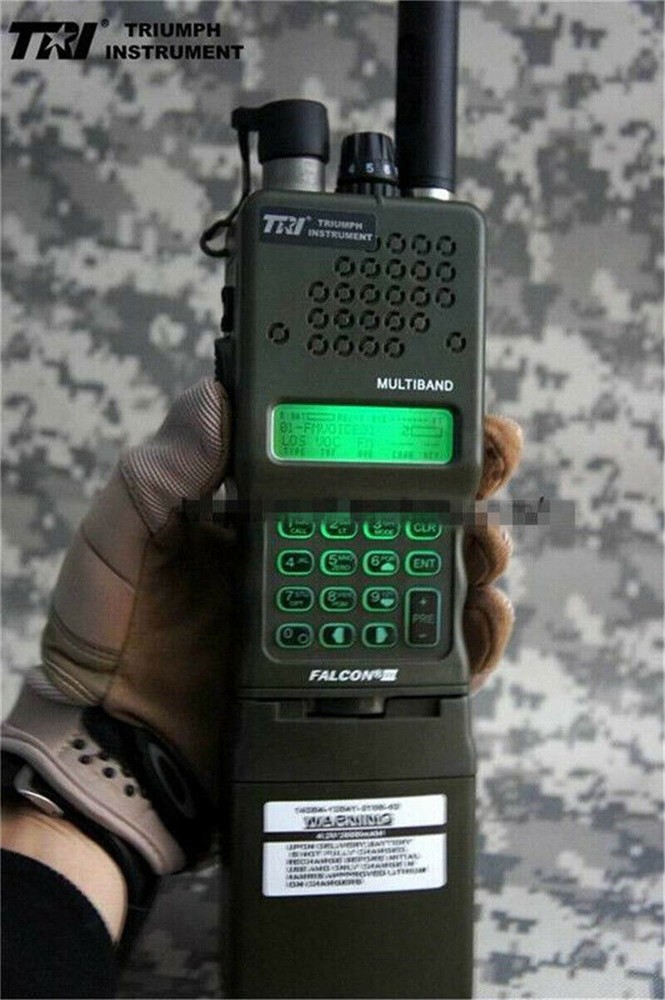 TRI AN/PRC-152 (UV) MULTIBAND 15W Handheld RADIO Aluminum Body Walkie talkie NEW