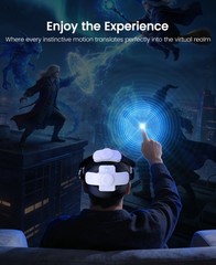 10000mAh Battery VR Head Strap for Meta Quest 2/Quest 3S/ 3 Enhanced Support