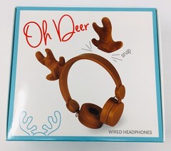 Headphones Ativa Kids Over-The-Ear Wired Headphones, Oh Deer, KD-27 Gift