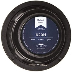 Eminence Patriot 620H 6″ Guitar Speaker with Hemp Cone, 20 Watts at 4 Ohms…