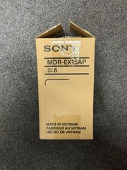Sony Ex Earbud MDR-EX15AP White In-Ear only Headsets Case Of 6