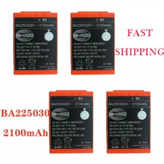 4x 2100mAh HBC Radiomatic Battery BA225030 6V Remote Control Rechargeable New