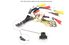 Xtenzi 24Pin AV RCA Harness for Pioneer AVIC W8500NEX W8400NEX W6400NEX W6500NEX