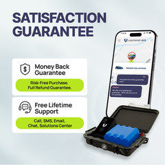 Lightning GPS GL300 GPS Tracker for Vehicles w/ Magnetic Case & 140-Day Battery