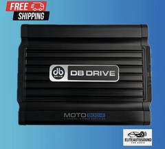 DB DRIVE MOTO800/4 WDX MOTO 4-Channel Class D Amplifier Marine Waterproof (NEW)