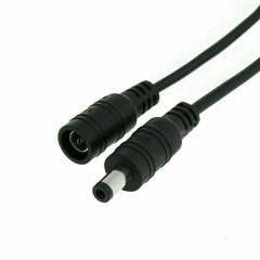DC Barrel Power Plug Pigtail Cable 2.1mm x 5.5mm Male Female Jack Connector Cord