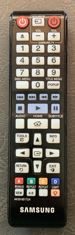 Samsung AK59-00172A Remote Control. Used, Pro Cleaned and Tested