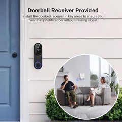 Video Doorbell 1080p HD Camera WI-FI Night Vision Motion Detection Wireless