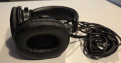 Audio-Technica ATH-M30x Black Over-Ear Headphones Adjustable Headband