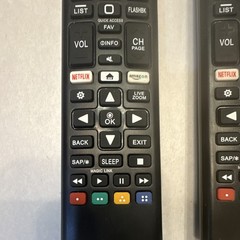 LG AKB75095307 Remote Control Wireless Black More Than 10 m Range lot of 2.