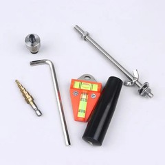 1Set Hole Opener For Car Installation Of 360 Panoramic Camera Rod Left And Right