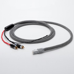 Hi-Fi 5 Pin DIN to 2 RCA Audio Tonearm Cable Turntables Analog Interconnect Wire