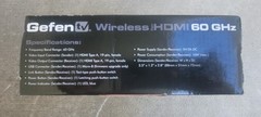 Gefen GTV-WHD-60GHz Wireless for HDMI Extender at 1080p up to 33 ft New Open Box