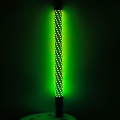 1FT/2FT Spiral LED Fat Whip Light Antenna RGB Chasing For Can-am X3 RZR UTV ATV