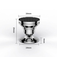 Adjustable Stainless Steel HIFI Speaker Turntable Isolation Feet Floor Protector