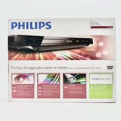 Philips DVP3680 DVD Player HDMI 1080p Upscaling USB Remote Box Tested