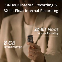 DJI Mic 2 Wireless Mic System for Camera & Smartphone (2TX 1RX Charging Case)