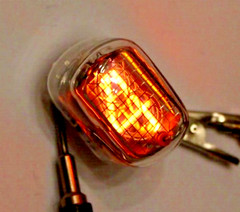 4x IN-12A or IN-12B ИН-12 Soviet Nixie Tubes for Clock / USED / Tested