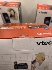 VTech DS6151 Dect 6.0 2 Line Phone system with 4 Handsets DS6151-2 CALL BLOCKIN