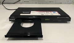 SONY UPSCALING SINGLE DISC SLIM DVD PLAYER DVP-SR500H NO REMOTE Tested & Working