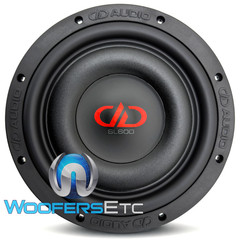 OPEN BOX DD AUDIO SL610-D2 10″ SLIM SHALLOW 1200W DUAL 2-OHM CAR SUBWOOFER