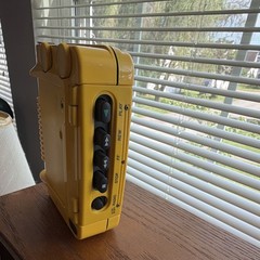 Sony Walkman Sports Portable Cassette Tape Player – Yellow/Black/Blue