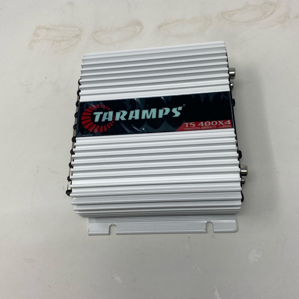 Taramps TS 400×4 V2 4-Channel Car Amp 400W RMS Silver/Black Small