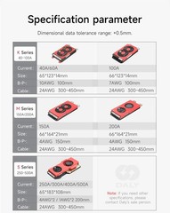 Daly Smart BMS 4S 12V/8S 24V/16S 48V 100-250A LiFePo4 BMS BT/WiFi/UART/RS485 lot