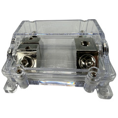 Sky High Car Audio 1/0 to 4 Gauge ANL Fused Distribution Block Waterproof