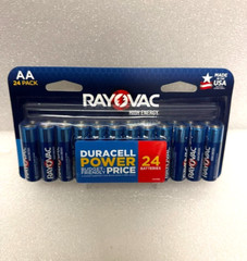 Rayovac AA Batteries 288 Count High Energy Bulk Lot