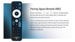 BT Remote Control UR02 Remote For Ugoos TOX1 TOX3 TOX4 AM8 PRO TV Box