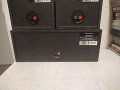 PIONEER Surround Sound Speakers 3 Pce Set 50w 16ohm S-CR4000-K. B