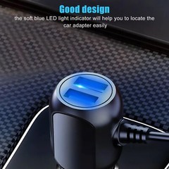 Compact USB Dash Cam Car Charger Cable Power Cord Supply for Camera GPS