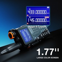 Baofeng K5 Plus Tri-Band Ham Radio | VHF/UHF/1.25M | Tri-Power | NOAA