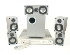 Denon DHT-700DV Home Theater System 5.1 Channel Dolby Digital w/Remote Bundle