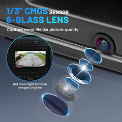 Tailgate Handle Backup Rear View Camera for Ford F150 2015 2016 2017 Manual Type