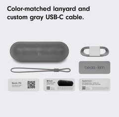 Beats Pill-Kim Kardashian Wireless Bluetooth Speaker Dk Gray-MAX24LL/A-Open Box