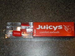 Vibe Juicys In-Ear only Headphones – Cherry Red