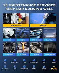 MUCAR VO7 OBD2 Scanner Bidirectional Car Diagnostic Tool All System ECU Coding