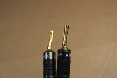 Qed Silver Special 25th anniversary edition Speaker Cable ( 4pc-2ft. ) mad in UK