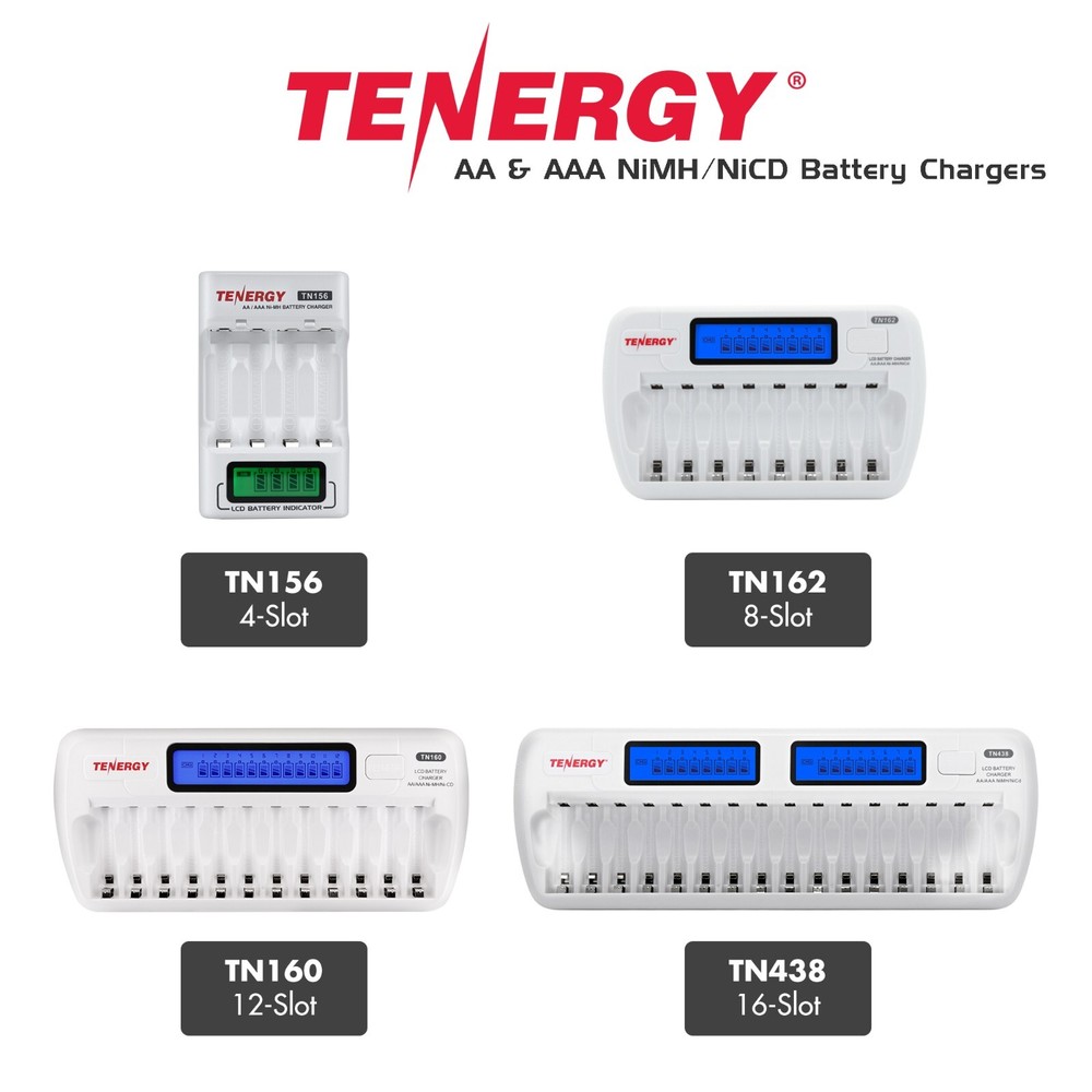 Tenergy NiMH AA and AAA Charger (AC Input) LOT