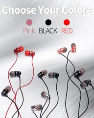 HIFI Bass Stereo Wired Earbuds Headset In-Ear Earphone Headphone MIC 3.5mm USB-C
